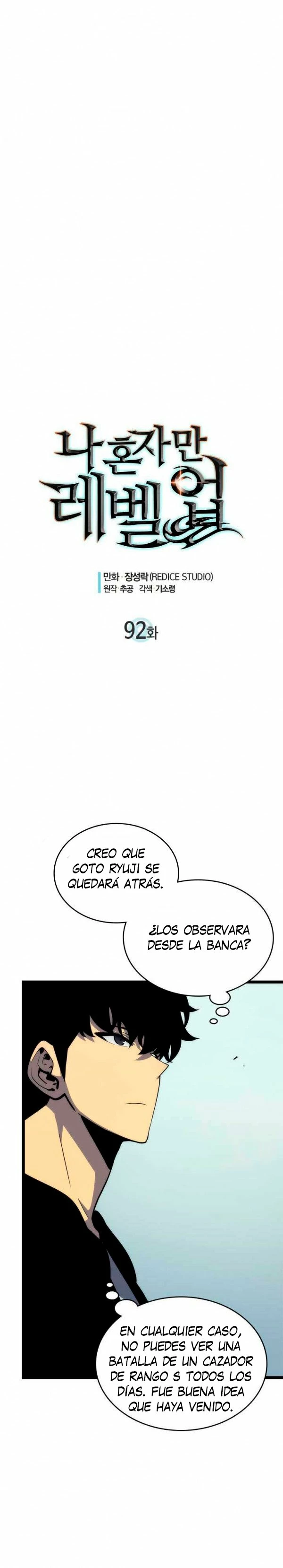 Solo Subiendo de level > Capitulo 92 > Page 01